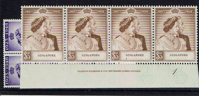 Image of Singapore SG 31/2 UMM British Commonwealth Stamp